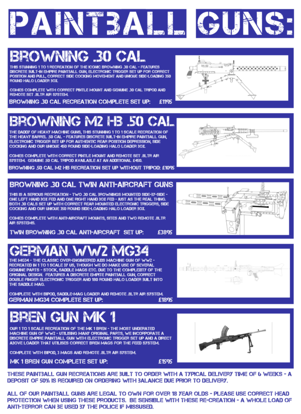 browning 30 cal paintball gun